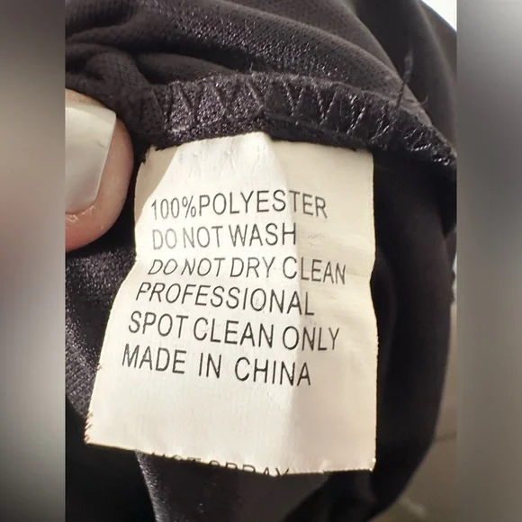 IEENA FOR MAC DUGGAL Belted Floral Print Illusion Long Sleeve Gown Black Size 12 - Picture 15 of 16